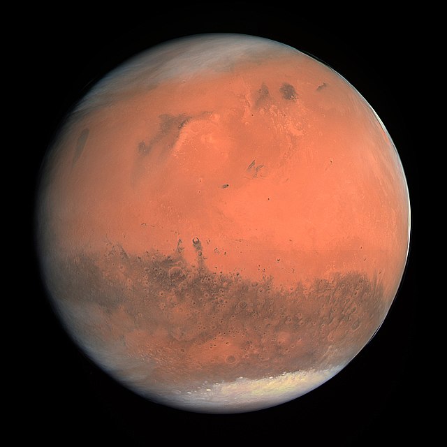 Pourquoi Mars est rouge ?