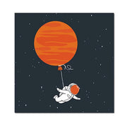 affiche illustration astronaute