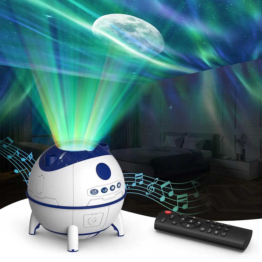 Projecteur étoiles avec télécommande son Bluetooth