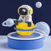 Figurine lumineuse micro briques Astronaute
