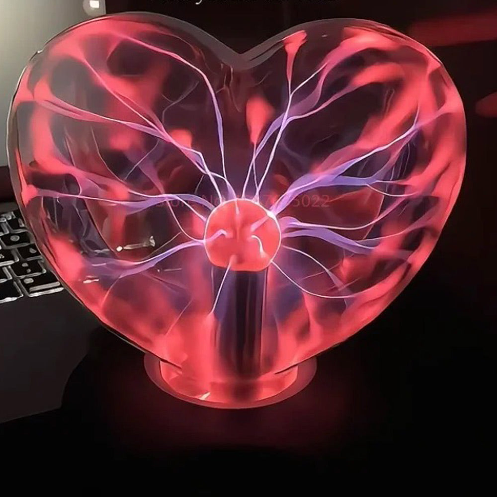 Lampe  plasma en forme de cœur