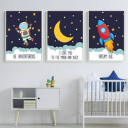 affiche espace chambre enfant