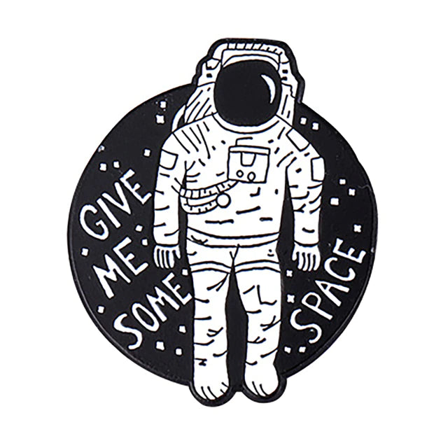 Pin's Astronaute "Un peu d'espace"