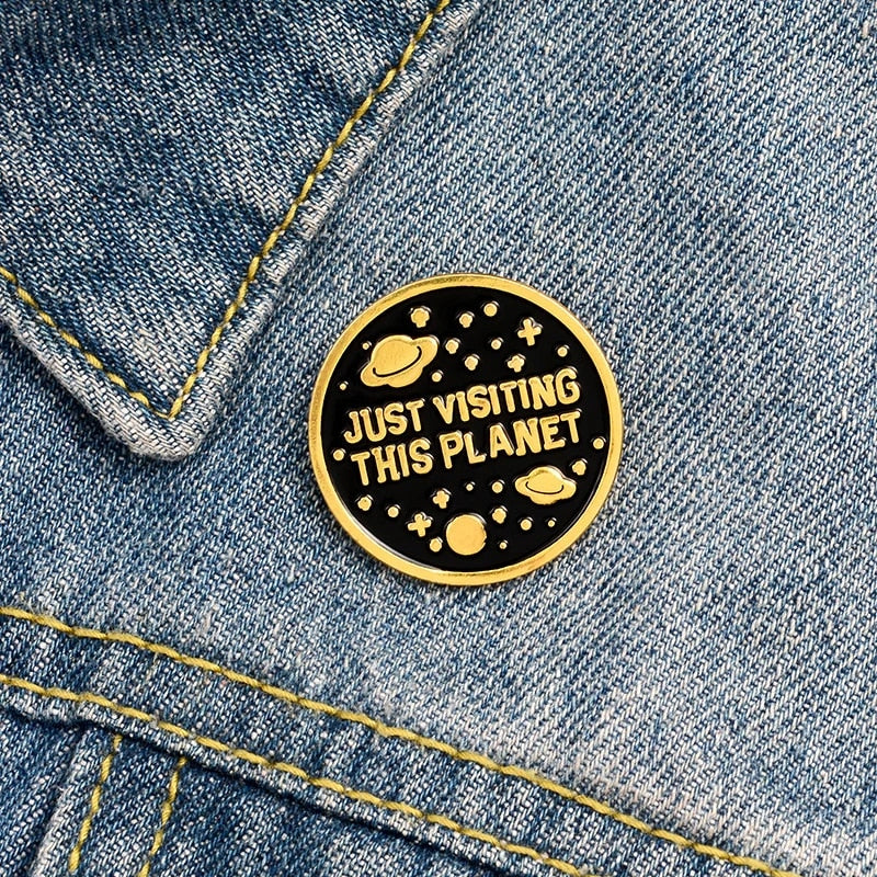 Pin's Just Visiting this Planet