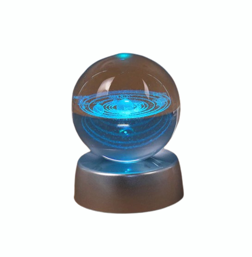 Boule de Cristal 3D Système Solaire