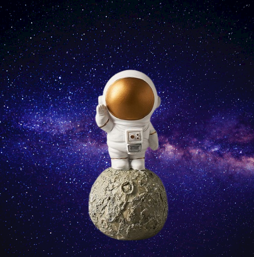 Astronaute sur la Lune