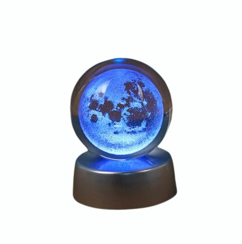 Boule de Cristal 3D Lune