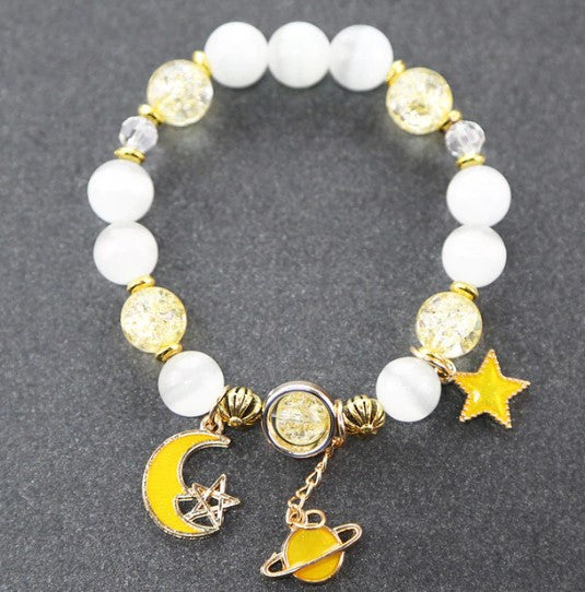 Bracelet Petite Planète Lune Étoile