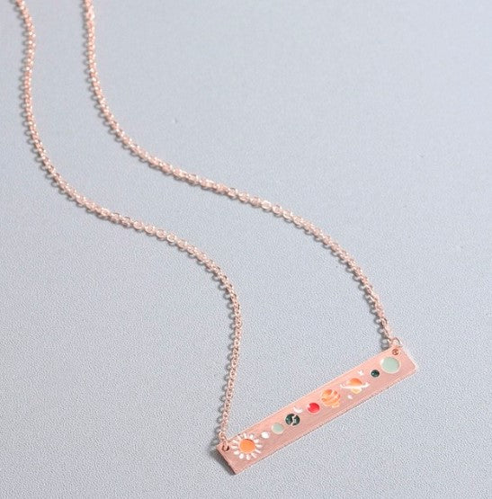 Collier Système Solaire