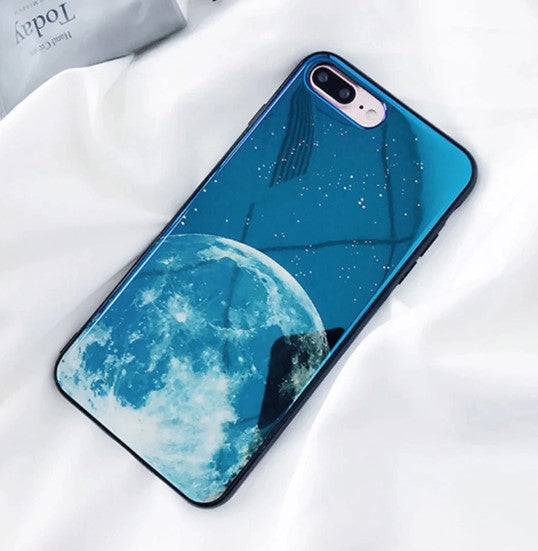 Coque iPhone Brillante Lune