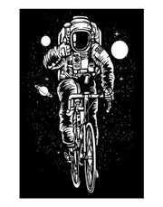 Poster Astronaute Bike