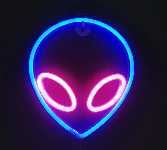 Lampe Néon Alien