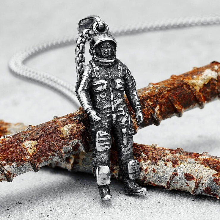 Collier pendentif Astronaute
