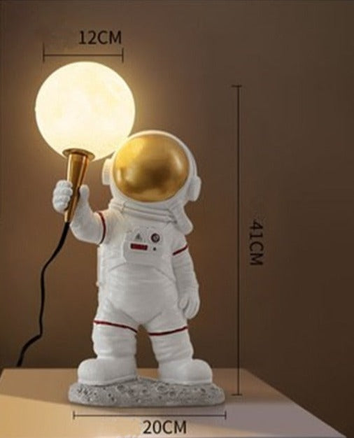 Lampe de chevet Astronaute et Lune
