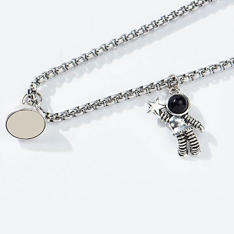 Collier couple Astronautes aimantés