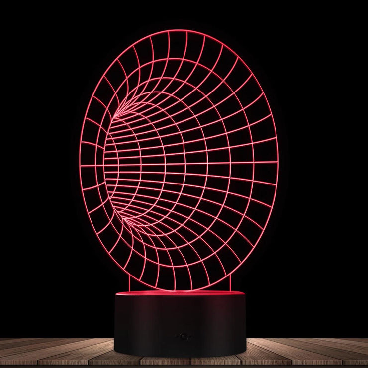 Lampe Space Tunnel 3D
