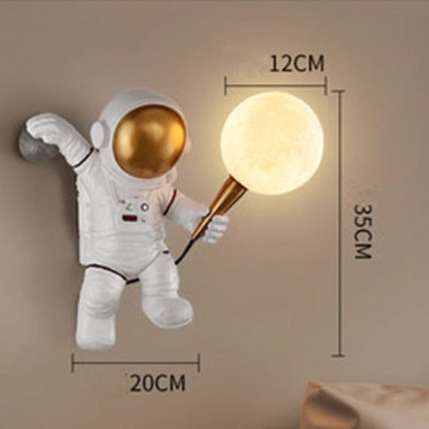 Accroche Murale Astronaute & Lune
