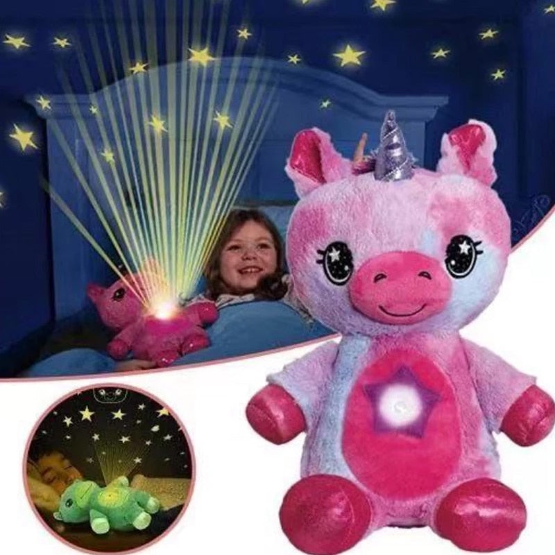 Peluche projecteur d'étoiles