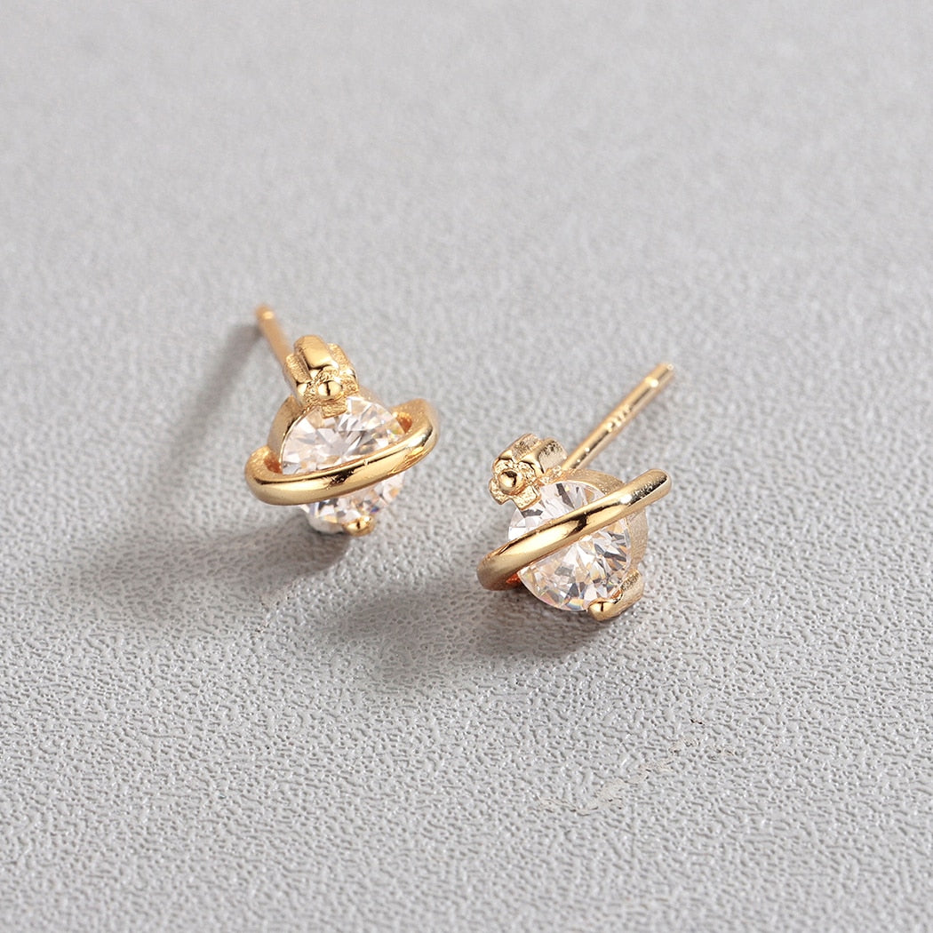 Petites Boucles d'oreilles Planète