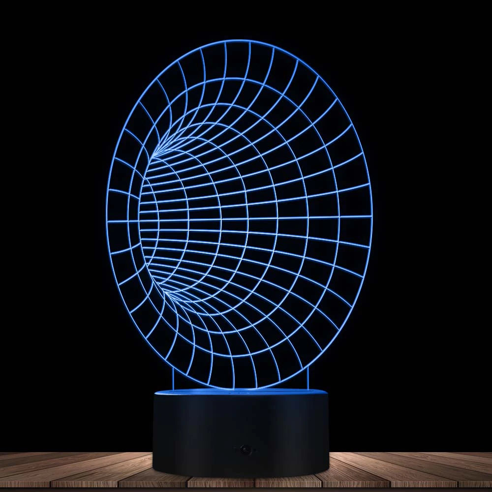 Lampe Space Tunnel 3D