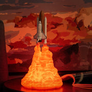 Lampe veilleuse décollage fusée