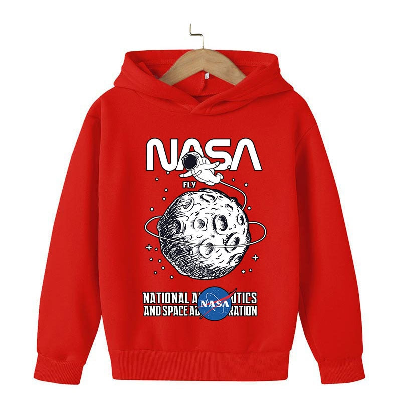 Sweat à capuche enfant NASA