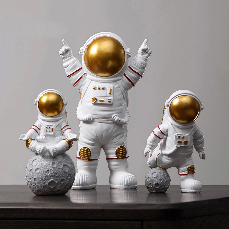 Set figurines Astronautes