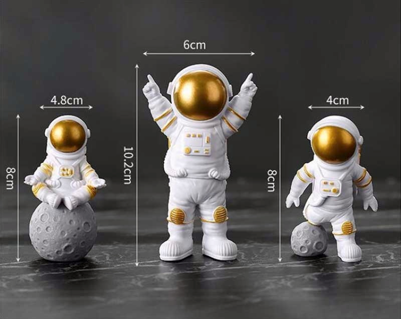 Set figurines Astronautes