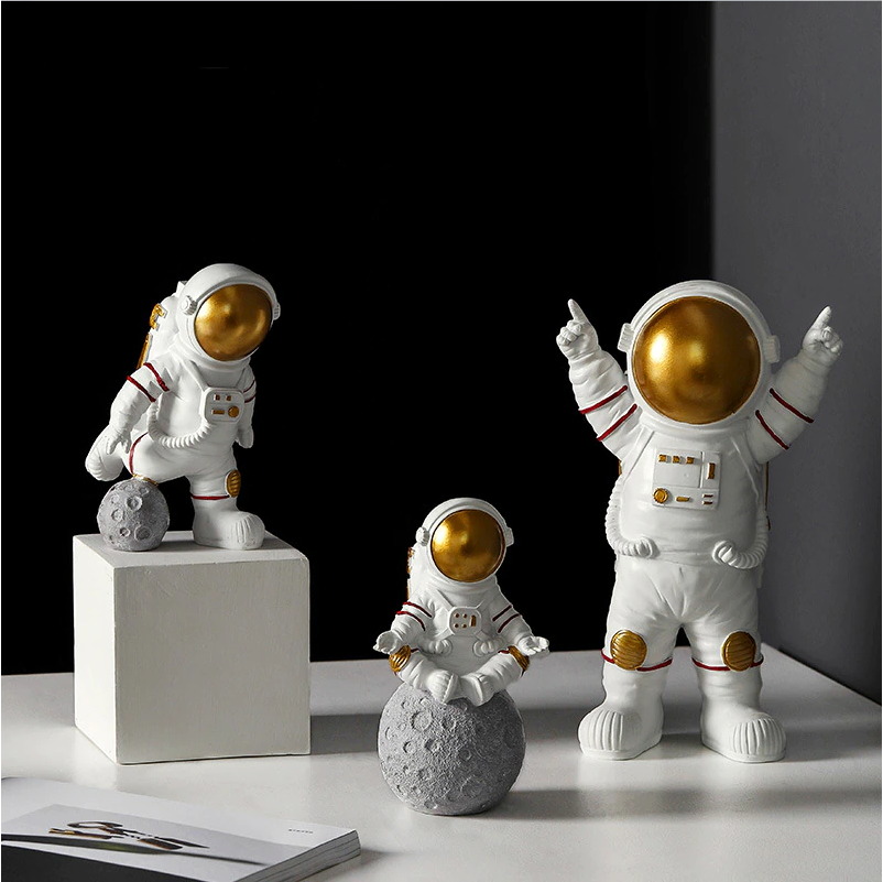 Set figurines Astronautes