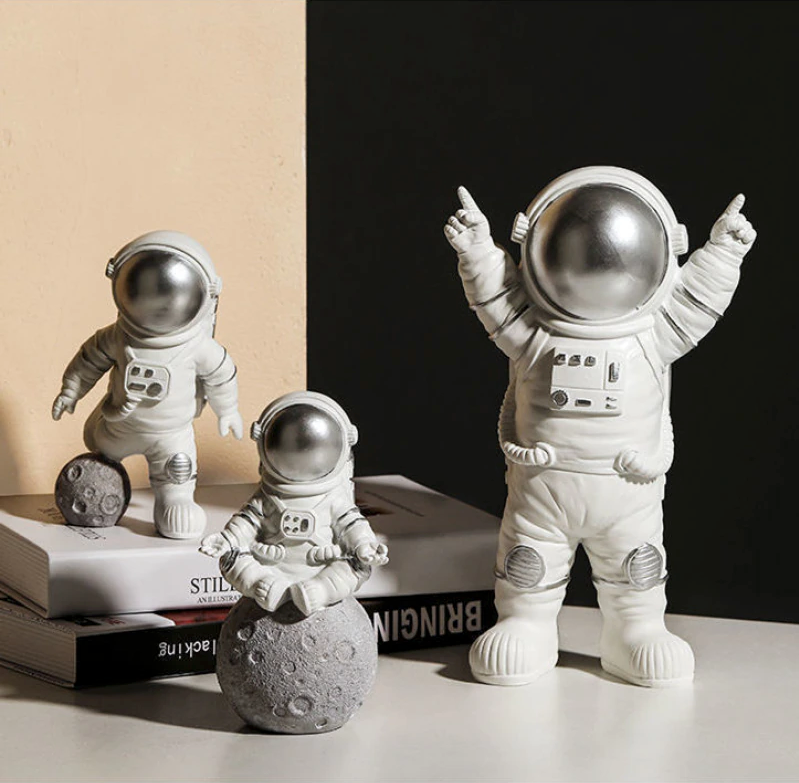 Set figurines Astronautes