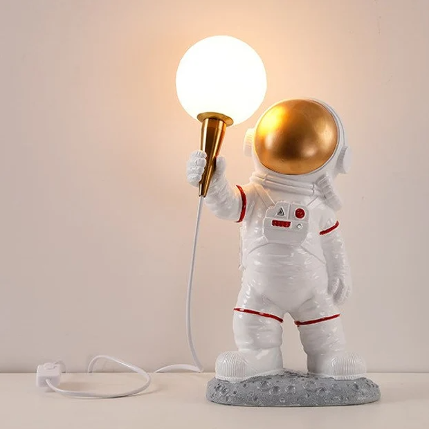 Lampe de chevet Astronaute et Lune