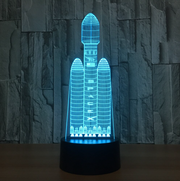 Lampe 3D Falcon Heavy SpaceX