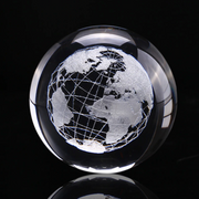 Globe Terrestre Cristal
