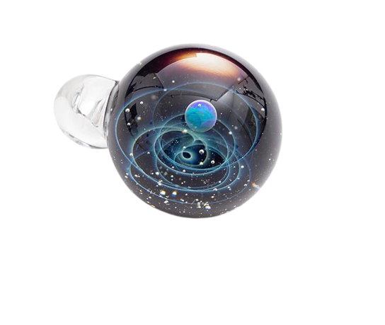 collier verre Galaxie