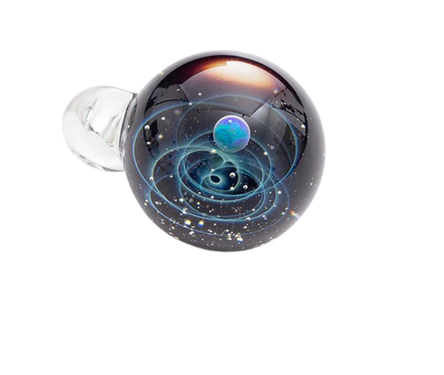 collier verre Galaxie