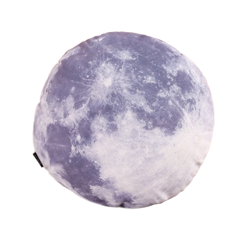 coussin rond Lune