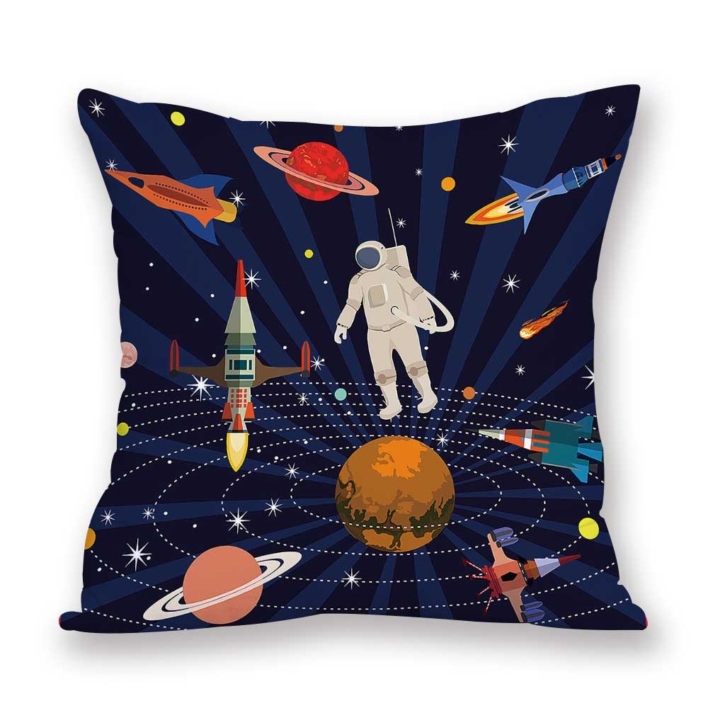 Housse de coussin Mission spatiale