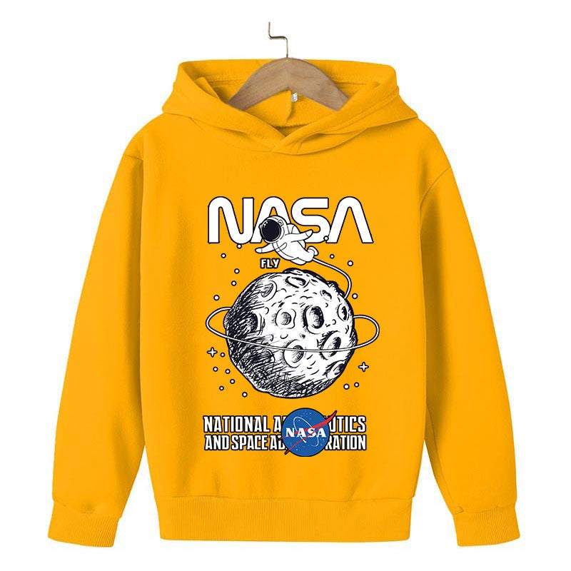 Sweat à capuche enfant NASA