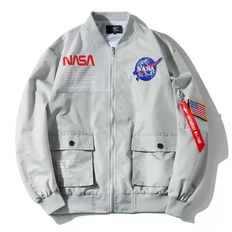 Bomber nasa gris