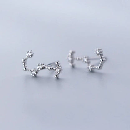 Boucle d'oreilles Constellation du Scorpion