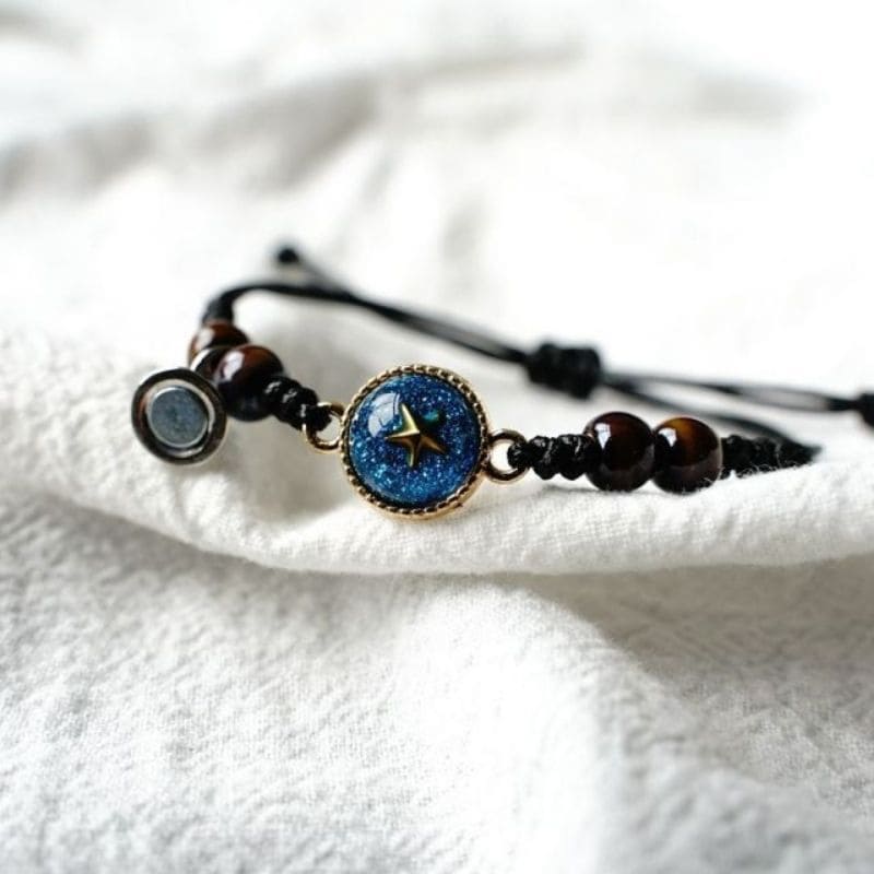 Bracelet corde étoile