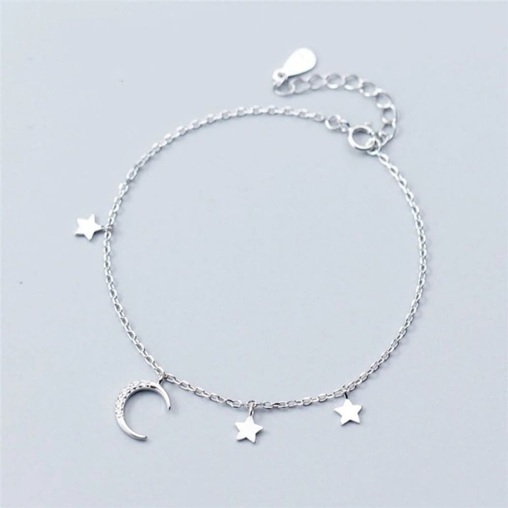 Bracelet mini Lune et Etoiles