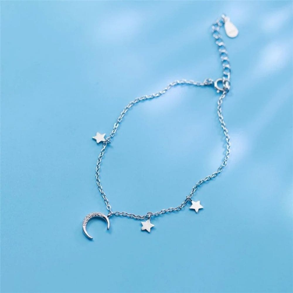 Bracelet mini Lune et Etoiles