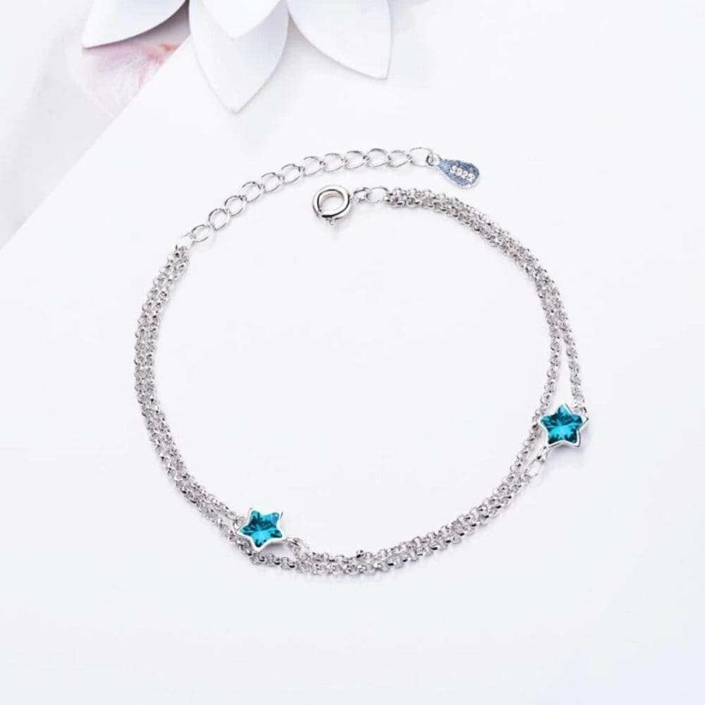 Bracelet Etoiles Argent