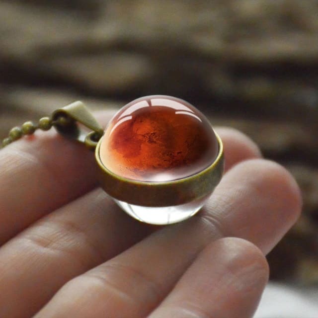 Collier Planète Mars