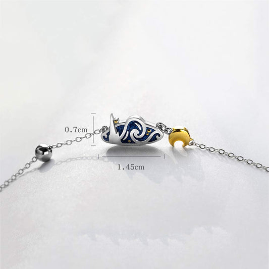 Collier Nuit Etoilée Van Gogh