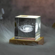 Cube de cristal Voie Lactée