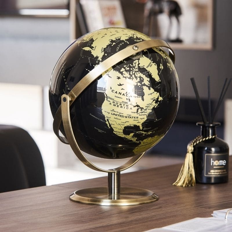 Globe terrestre vintage