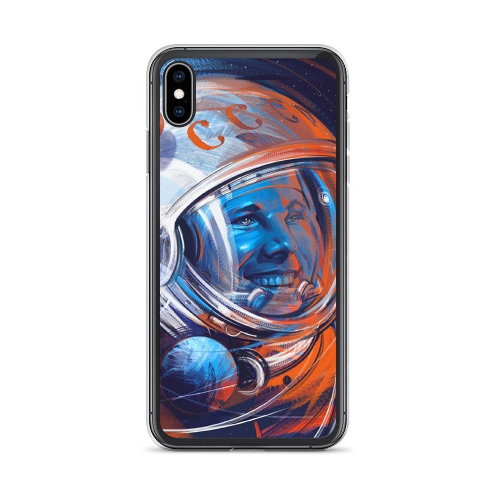 coque iphone XS MAX gagarine urss