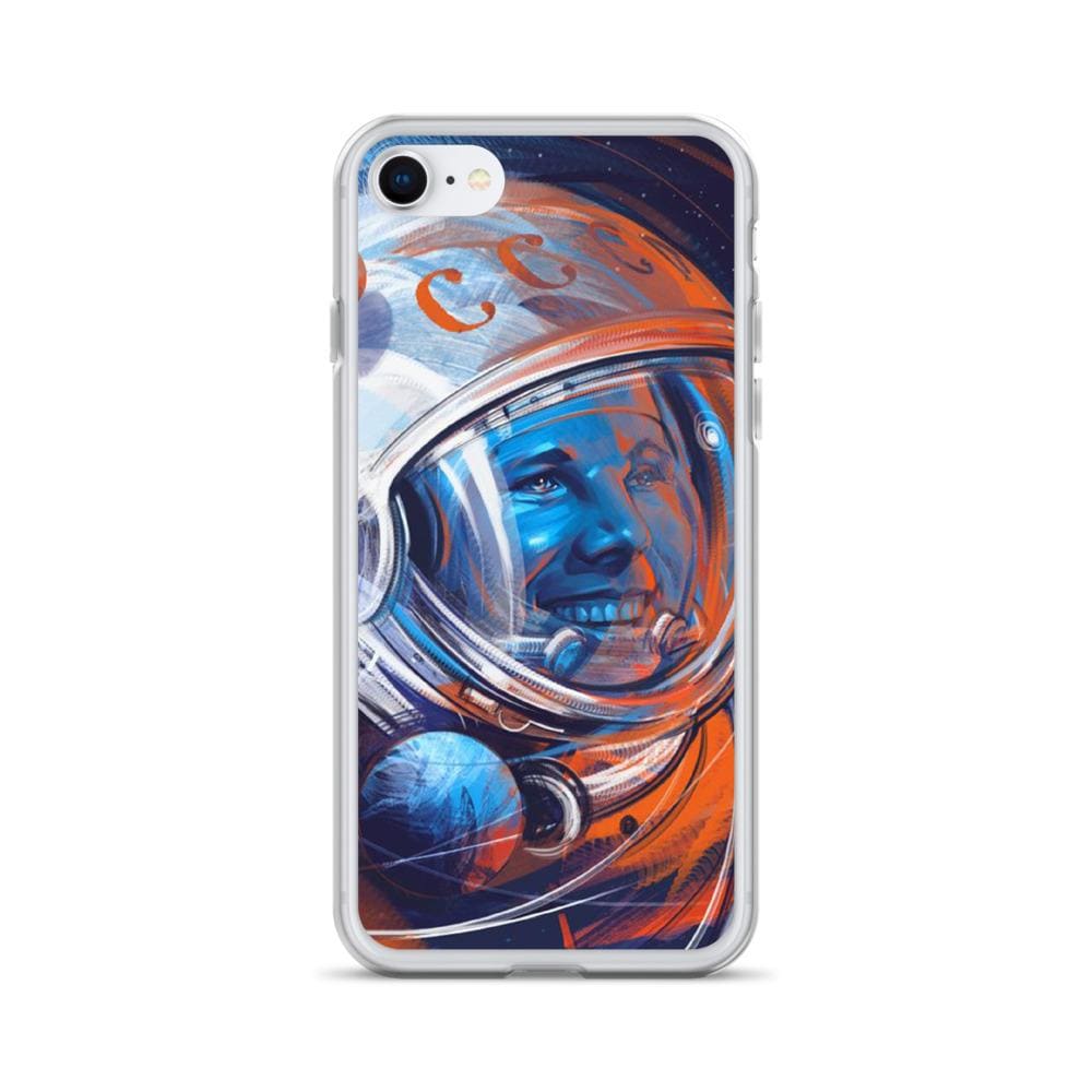 coque iphone SE gagarine urss